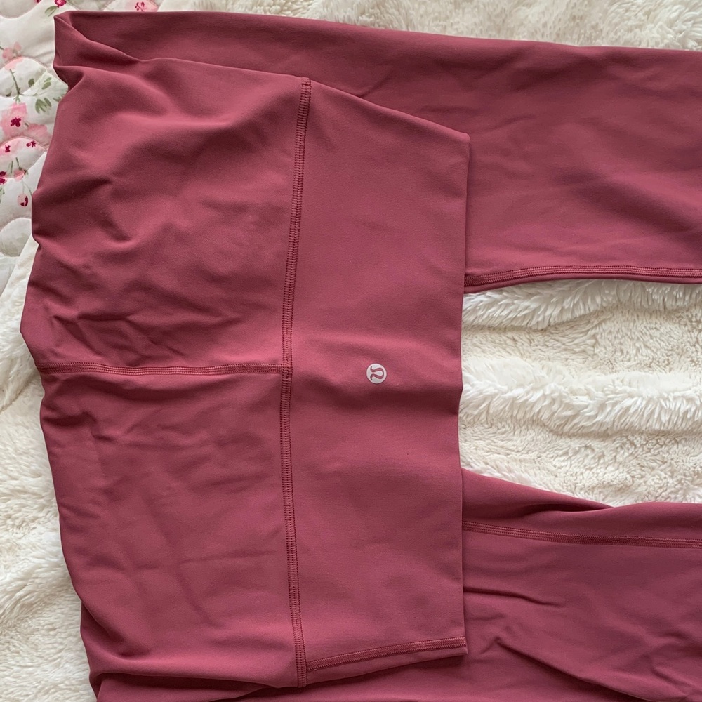 Lululemon Athletica Dusty Rose Leggings - Picture 4 of 4